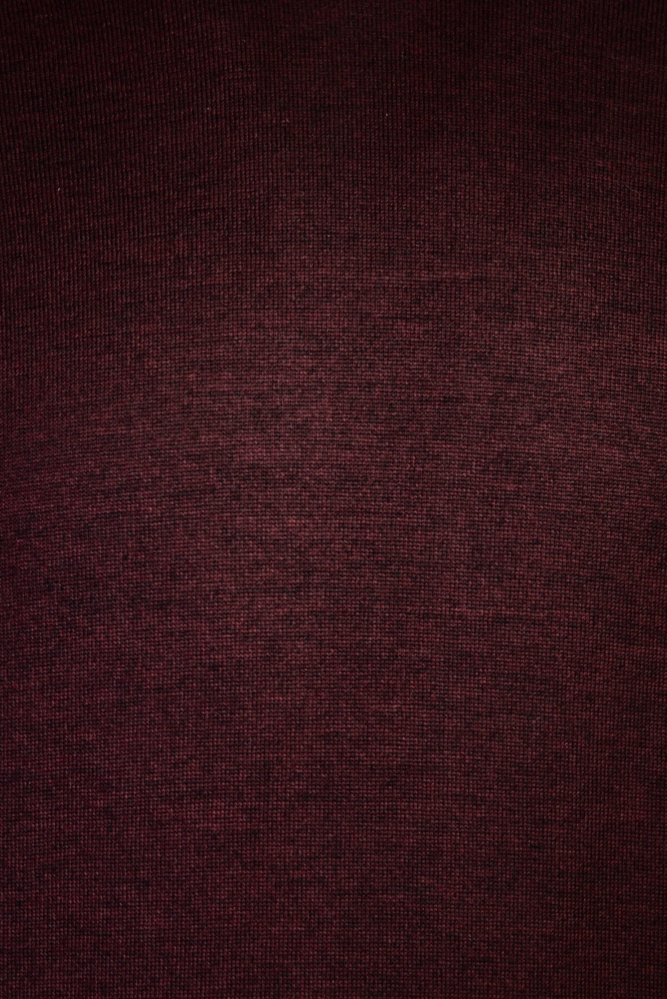 Koyu Bordo Yarım Balıkçı Yaka Regular Fit Yünlü Triko Kazak