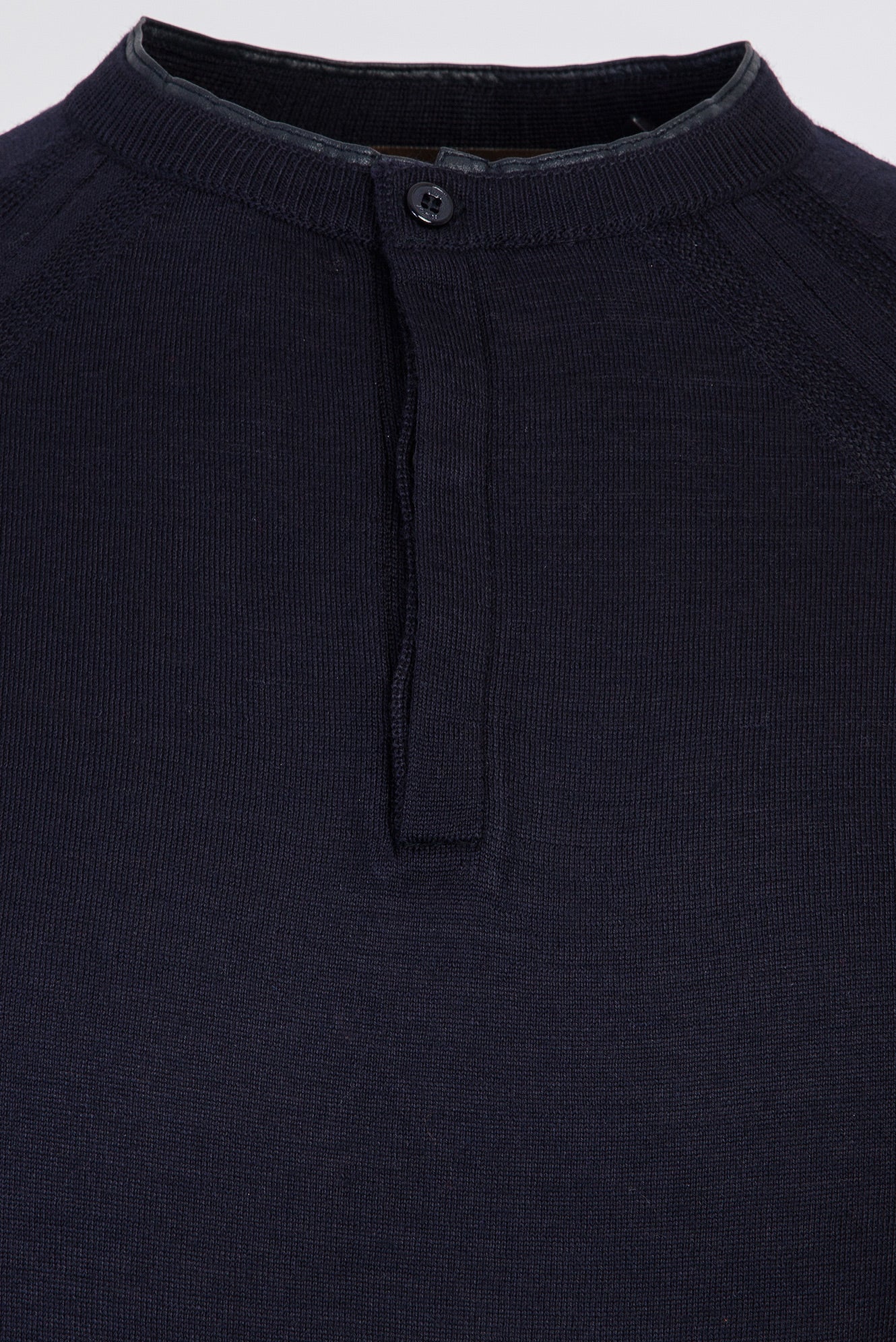 Orta Lacivert ÖM.GARNİLİ BİS YAKA SFIT TRIKO