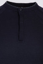 Orta Lacivert ÖM.GARNİLİ BİS YAKA SFIT TRIKO