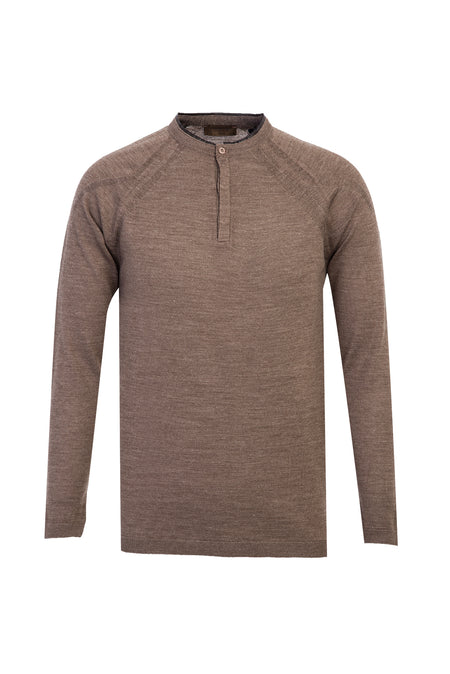 Orta Vizon Bisiklet Yaka Slim Fit Dar Kesim Yünlü Triko Kazak