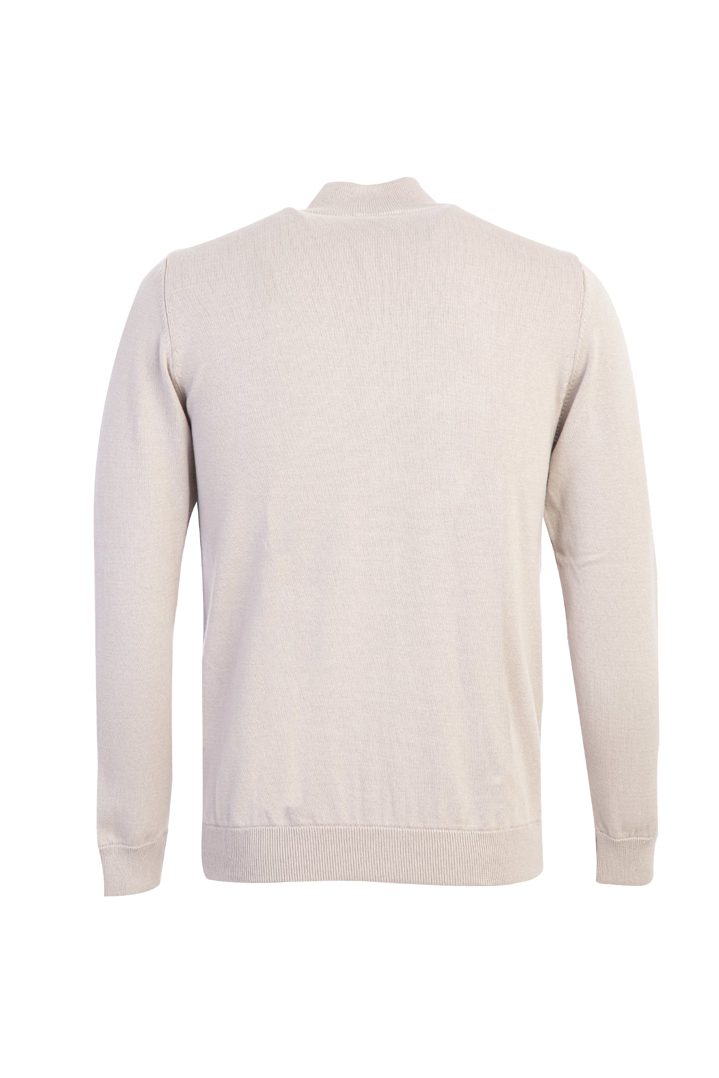 Taş Fermuarlı Regular Fit Triko/Mont