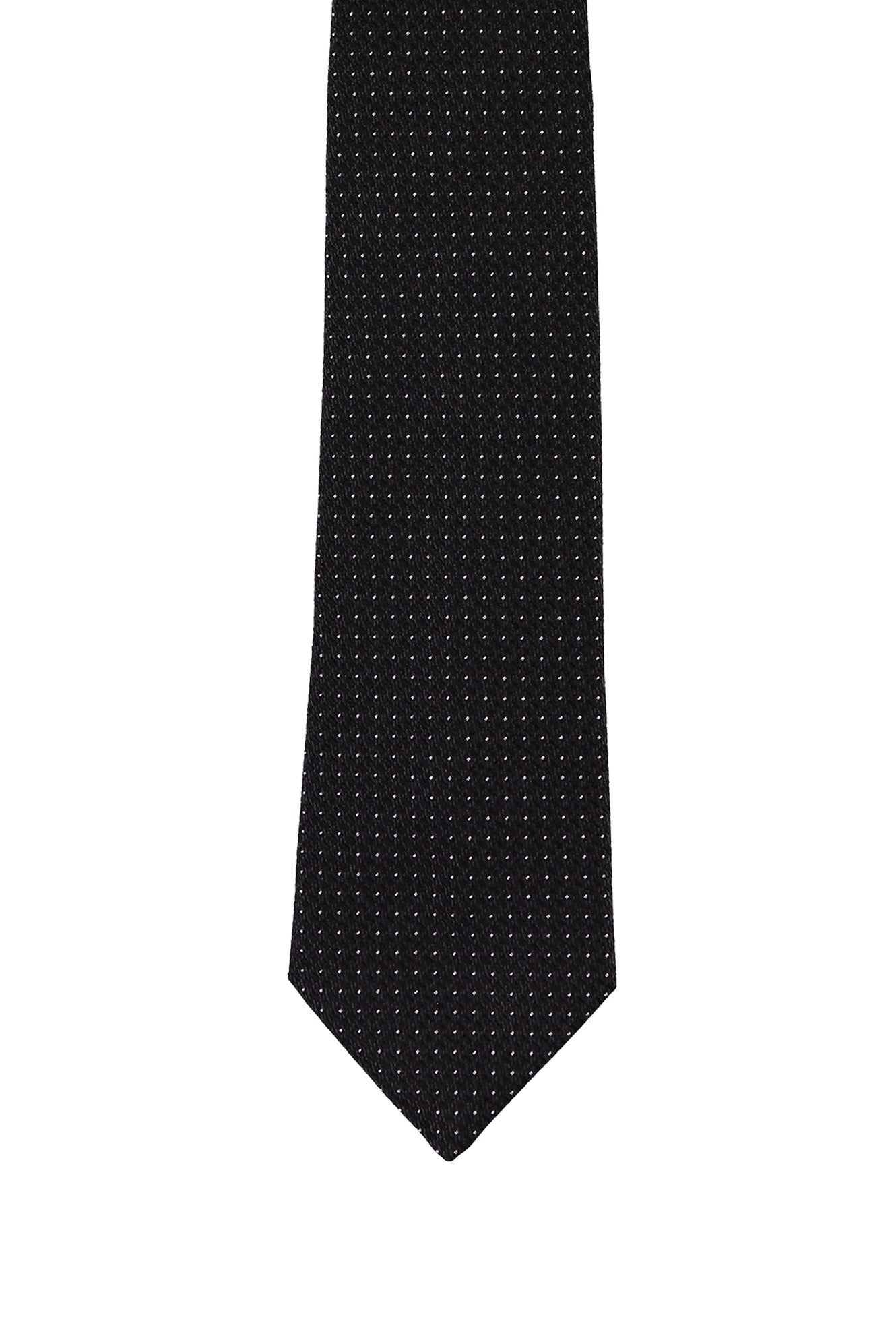 Siyah İtalyan Desenli Kravat