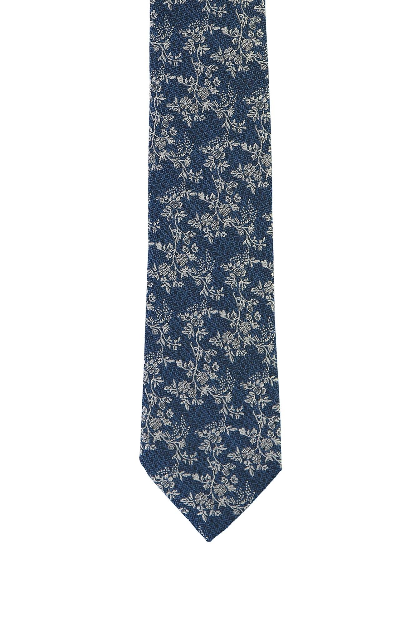 Mavi Desenli Kravat