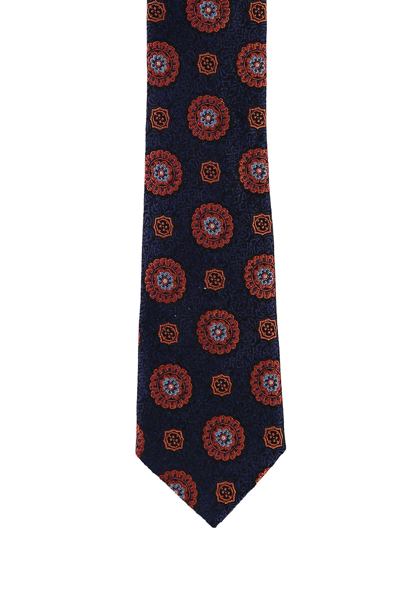 Açık Turuncu İtalyan Desenli Kravat