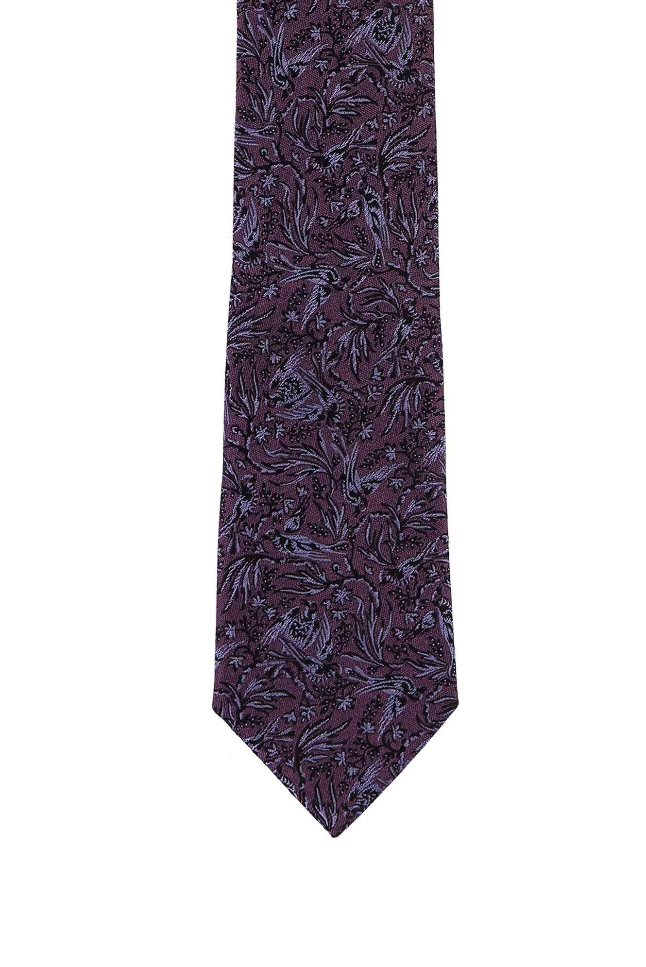 Açık Mor İtalyan Desenli Kravat