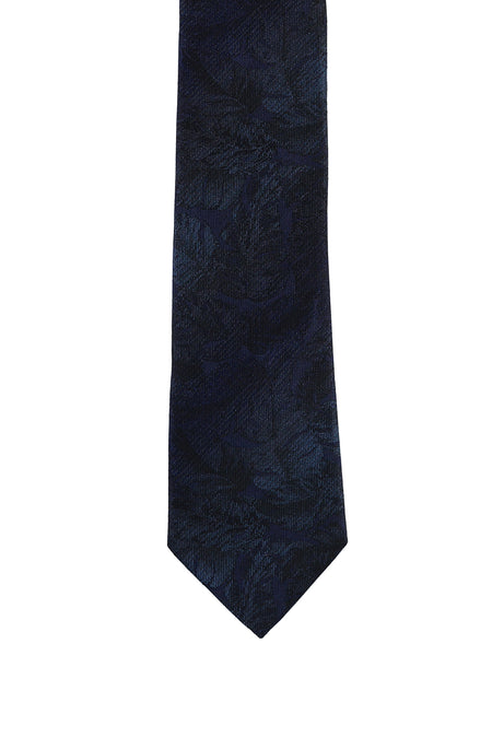 Koyu Kahve İtalyan Desenli Kravat