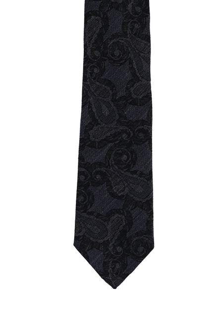 Açık Lacivert İtalyan Desenli Kravat