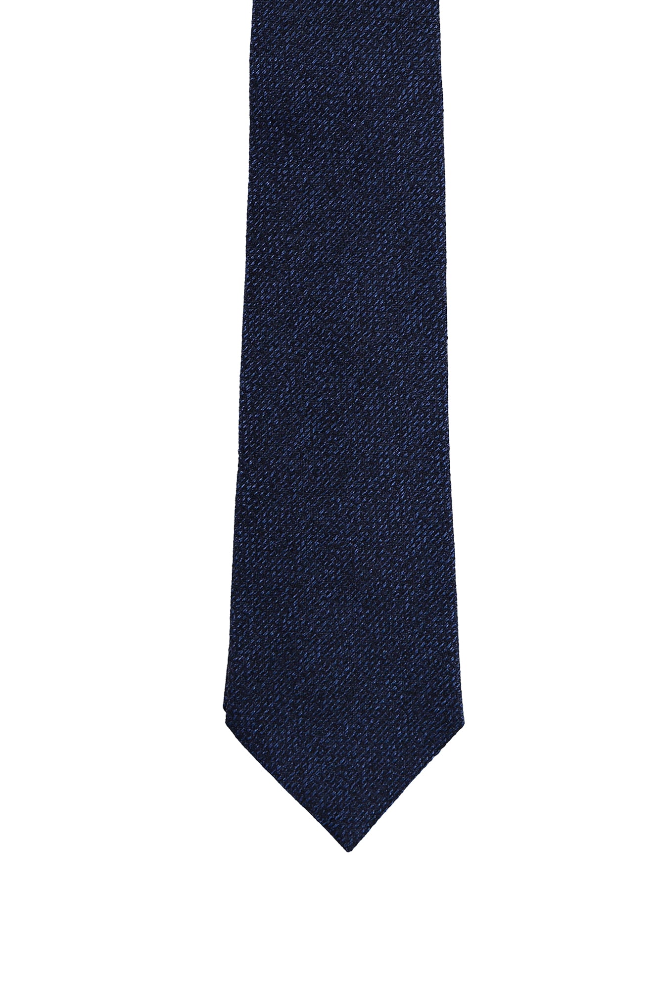 Orta Lacivert İtalyan Desenli Kravat