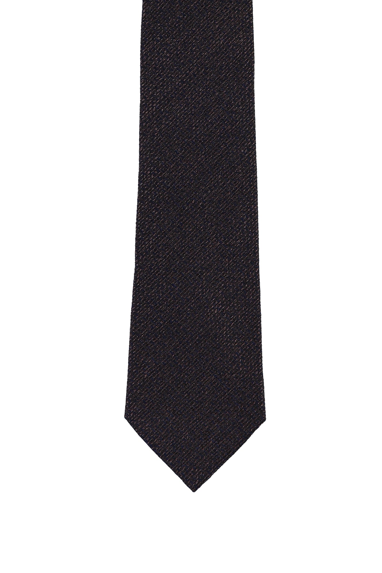 Orta Kahve İtalyan Desenli Kravat