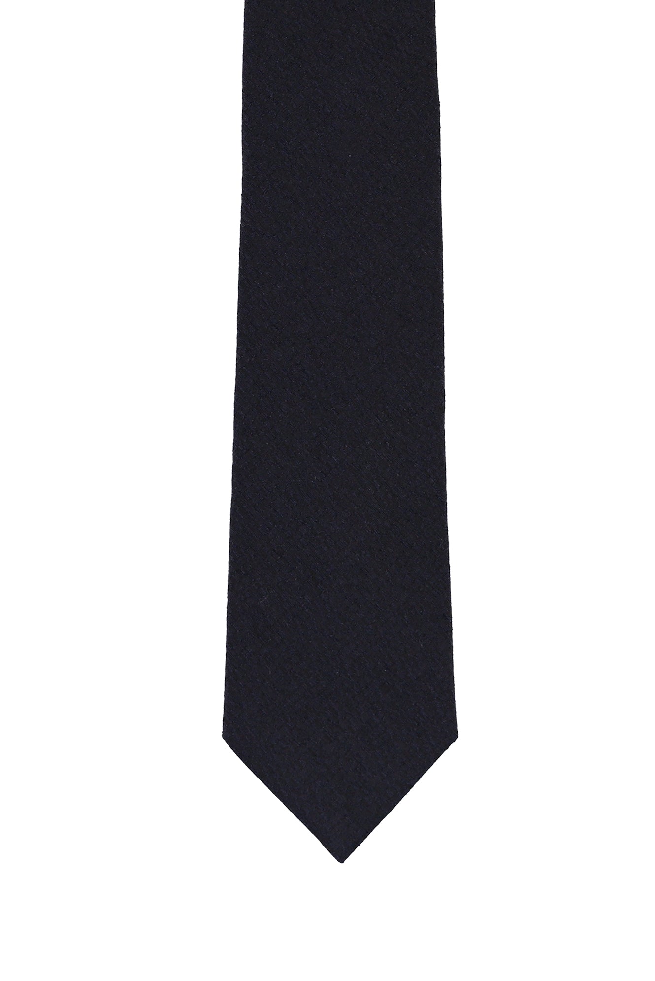 Siyah Lacivert İtalyan Desenli Kravat