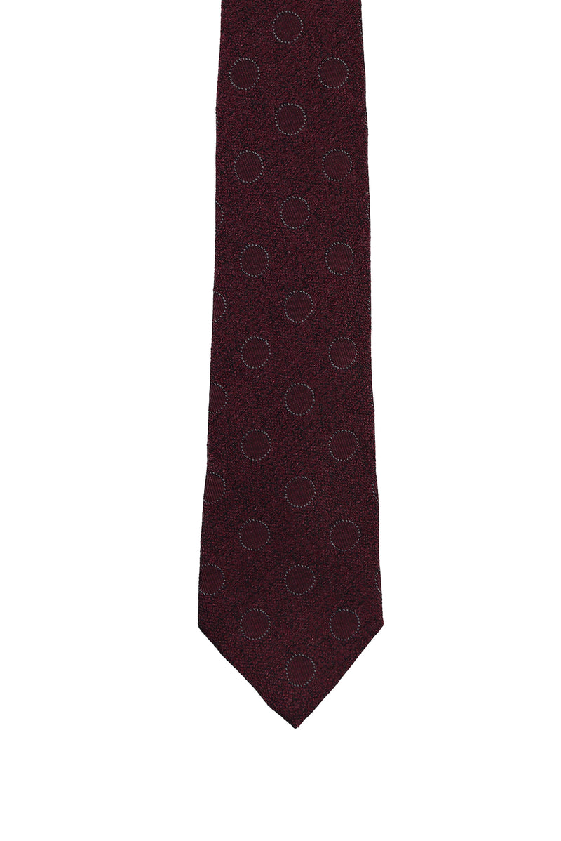 Açık Bordo İtalyan Desenli Kravat