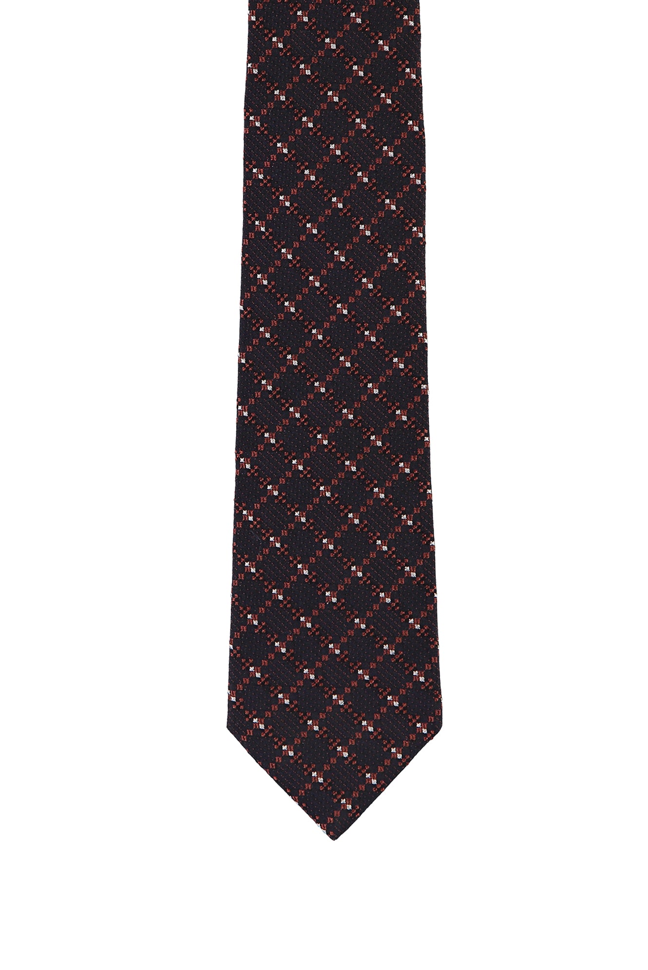 Açık Kahve  İtalyan Desenli Kravat