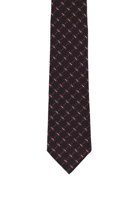 Açık Kahve  İtalyan Desenli Kravat