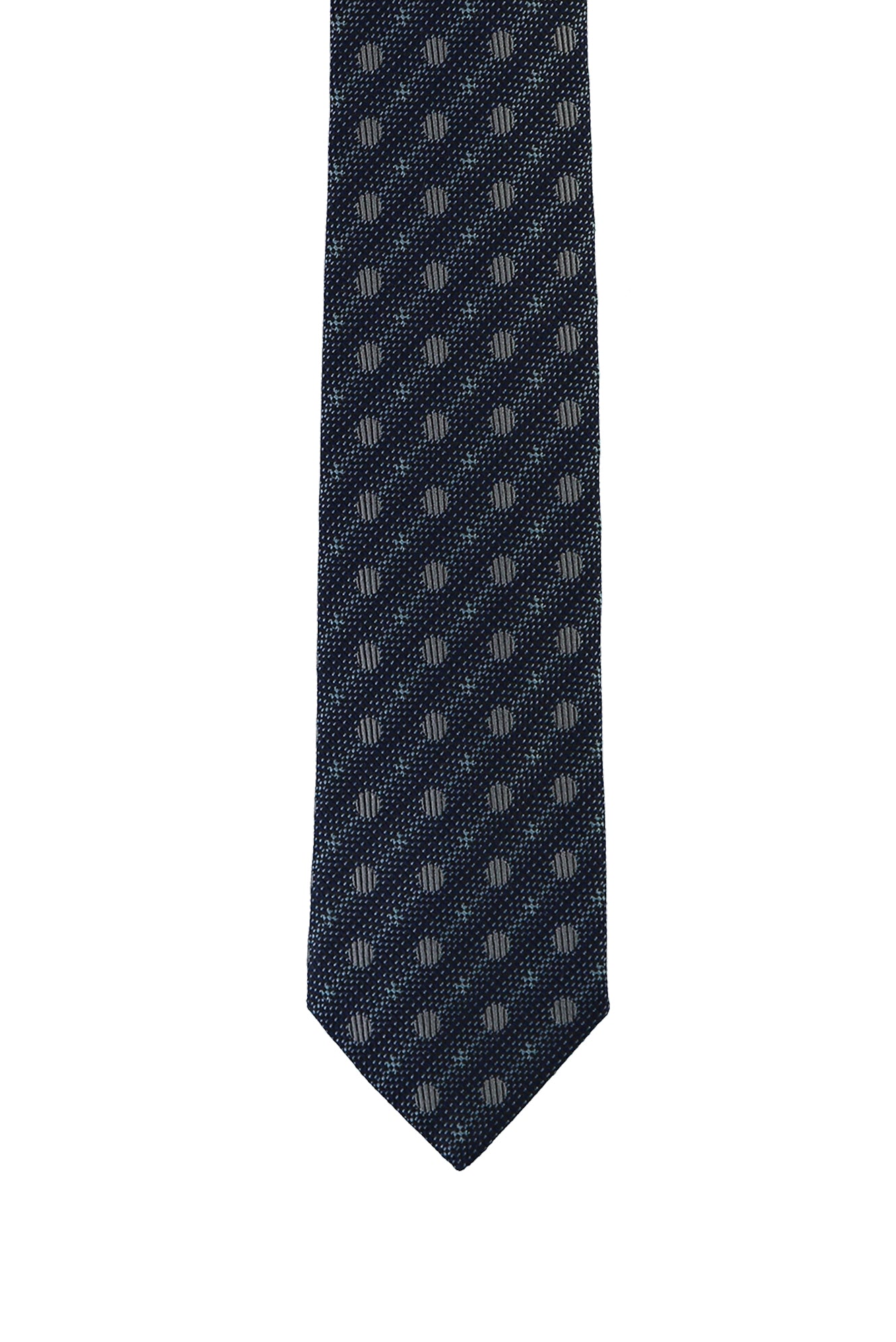 Mavi Desenli Kravat