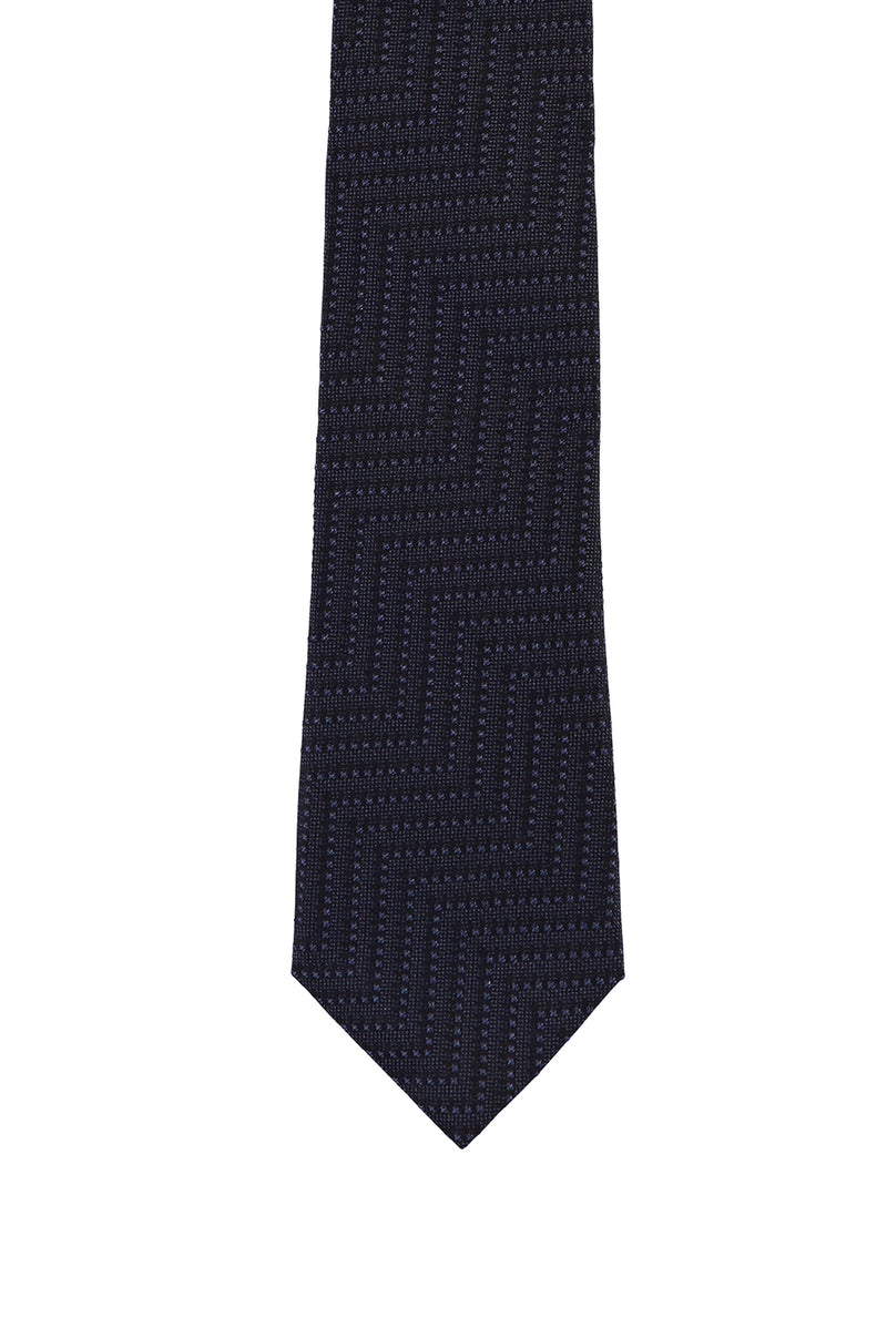 Açık Lacivert İtalyan Desenli Kravat
