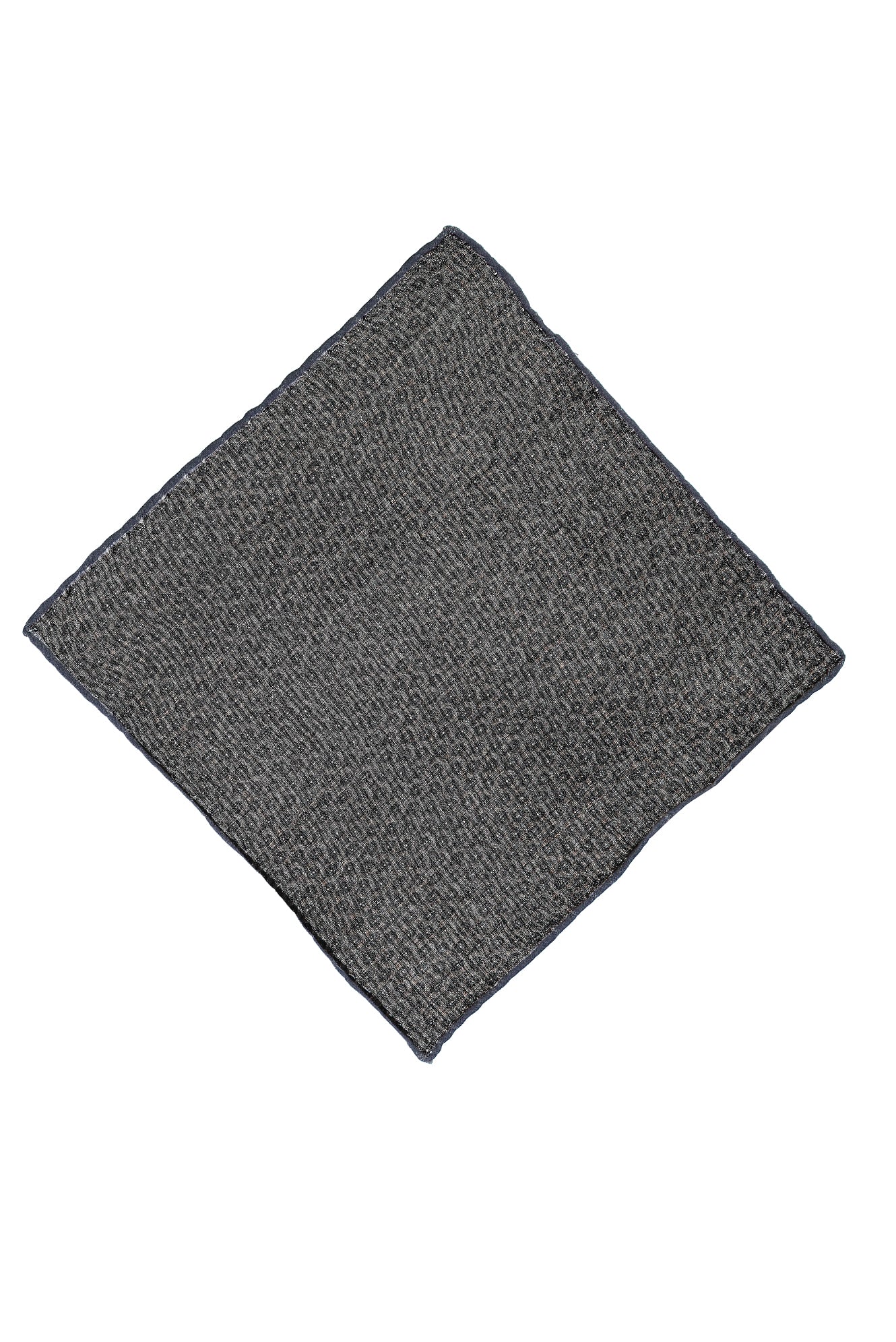 Koyu Füme İtalyan Desenli Yün Mendil