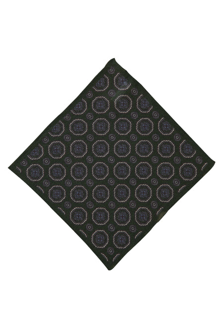 Asker Haki İtalyan Desenli Yün Mendil