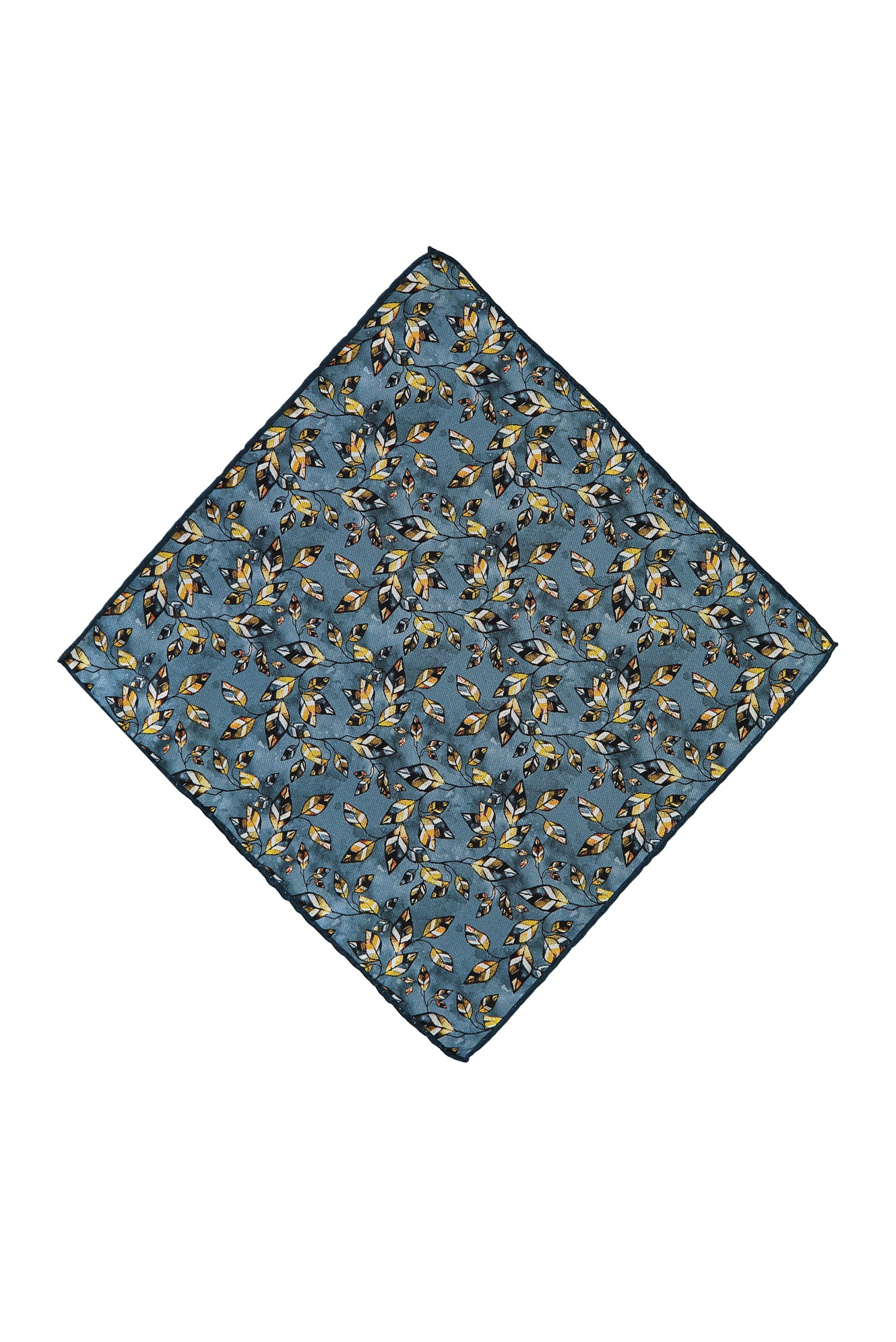 Orta Petrol Desenli Mendil