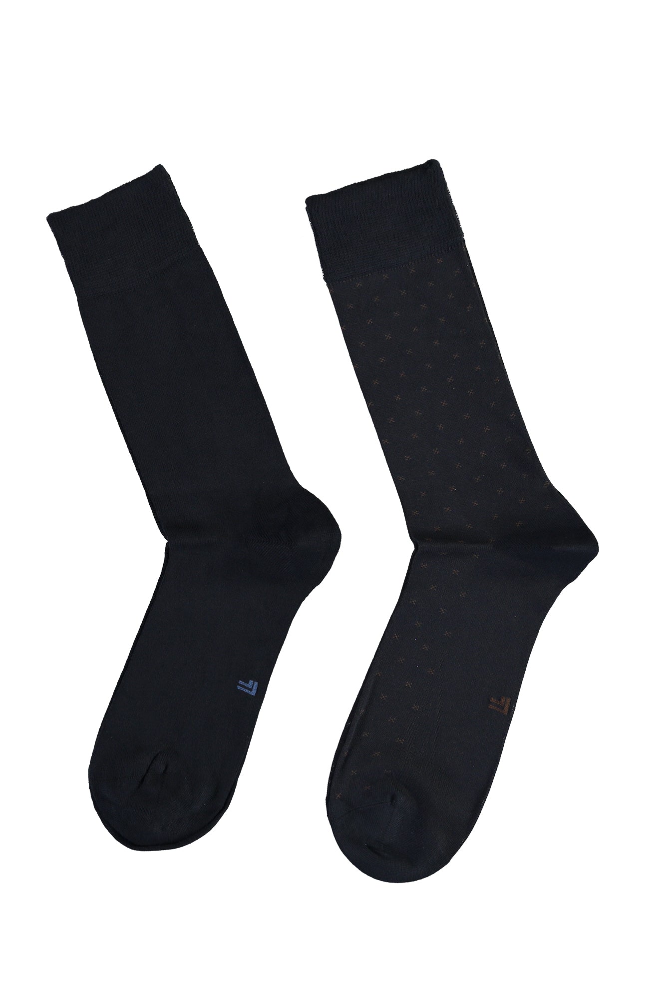 Orta Kahve 2'li Bambu Çorap Seti