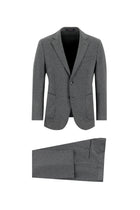 Orta Gri Slim Fit Dar Kesim Klasik Takım Elbise