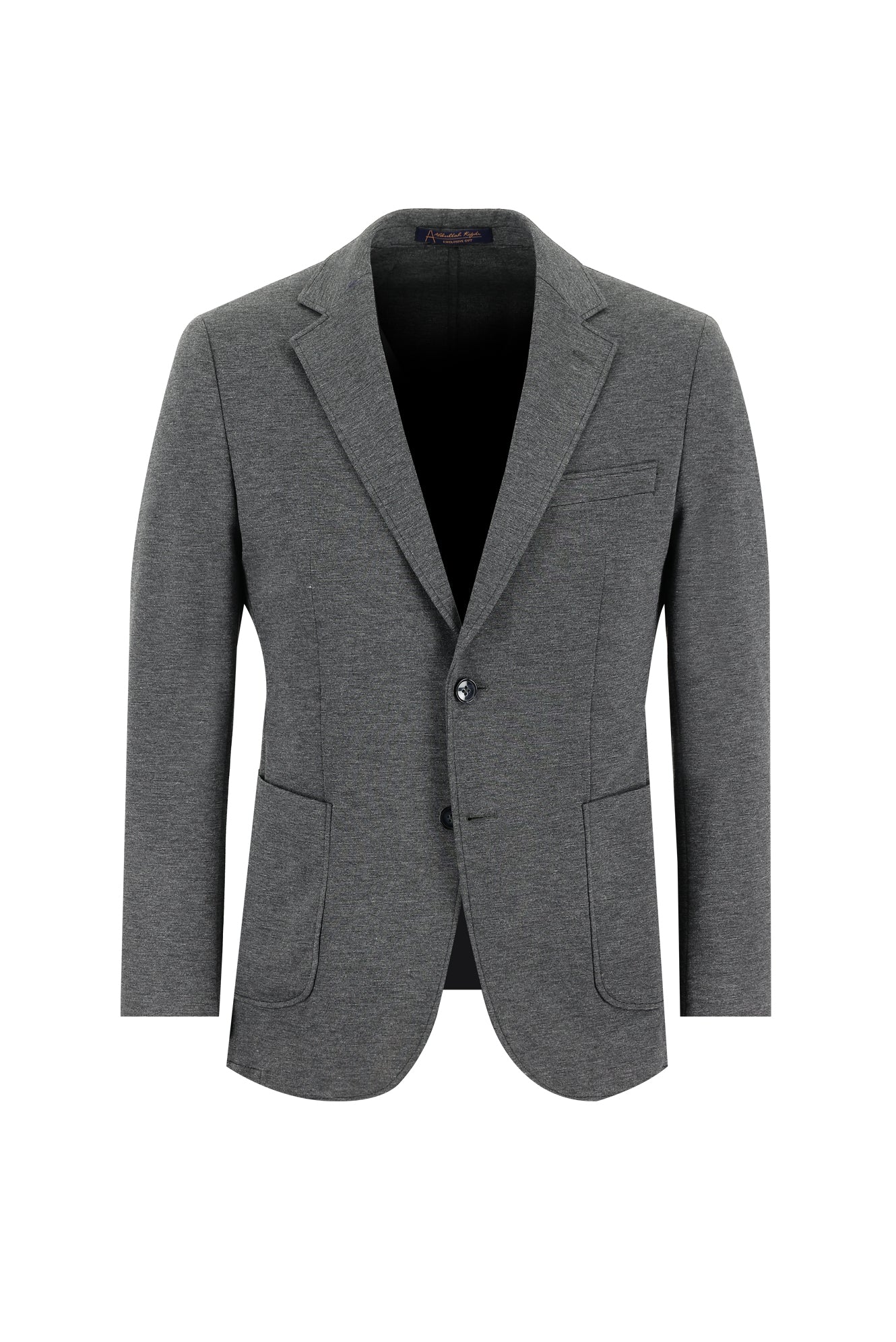 Orta Gri Slim Fit Dar Kesim Klasik Takım Elbise