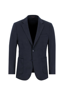 Koyu Lacivert Slim Fit Dar Kesim Klasik Takım Elbise