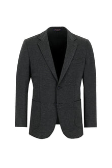 Koyu Antrasit Slim Fit Dar Kesim Klasik Takım Elbise