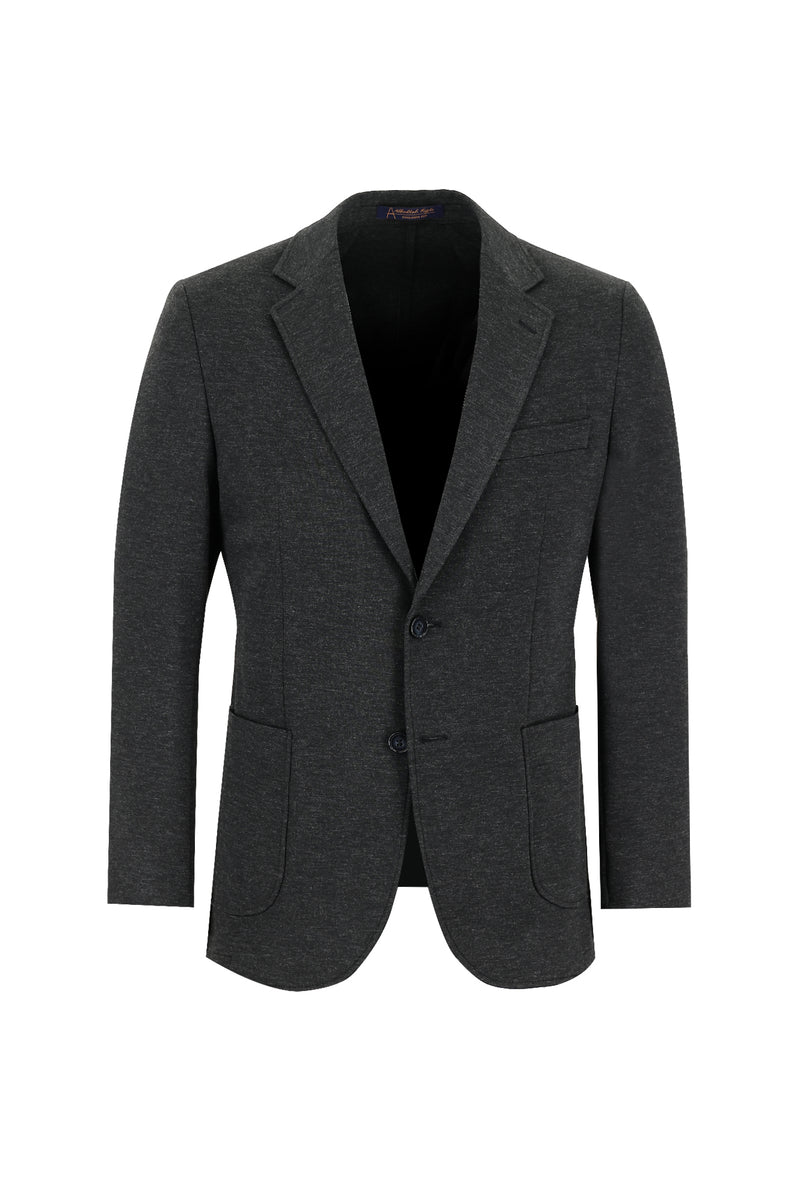 Koyu Antrasit Slim Fit Dar Kesim Klasik Takım Elbise