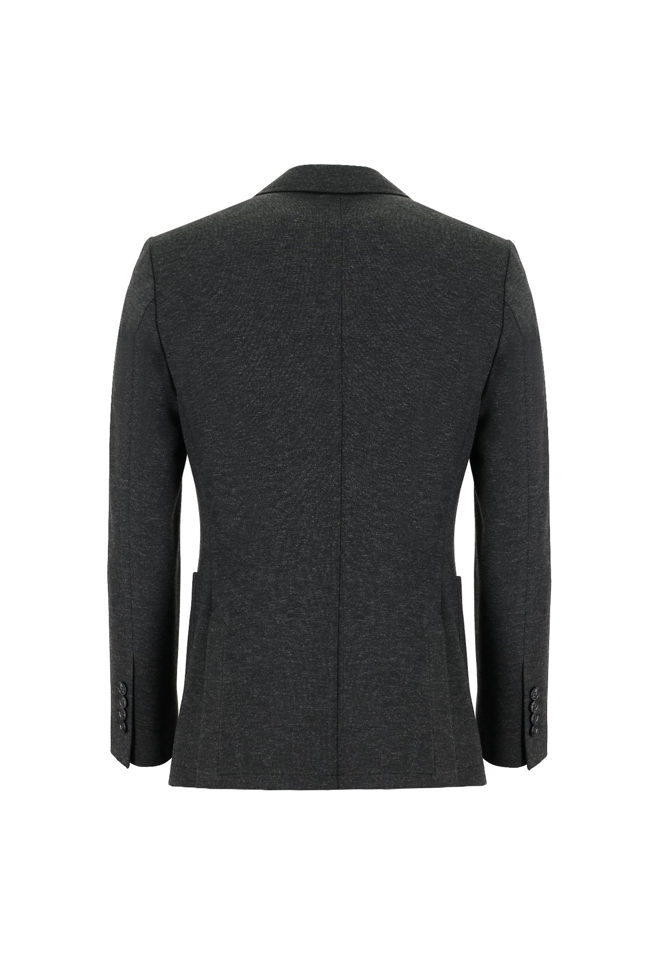 Koyu Antrasit Slim Fit Dar Kesim Klasik Takım Elbise