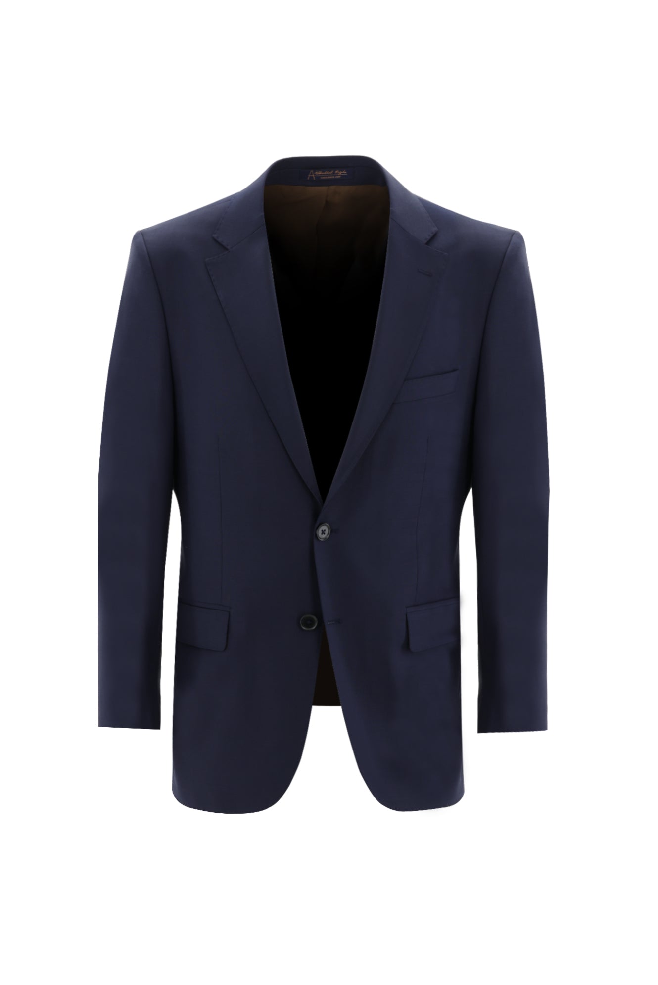 Koyu Lacivert Regular Fit Yünlü Klasik Takım Elbise