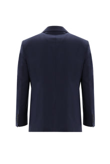Koyu Lacivert 6 Drop Regular Fit Standart Kesim Yünlü Tak?m Elbise-Abdullah Ki??l?