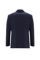 Koyu Lacivert Regular Fit Yünlü Klasik Takım Elbise