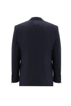 Siyah Lacivert 4 Drop Relaxed Fit Rahat Kesim Yünlü Tak?m Elbise-Abdullah Ki??l?