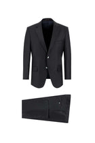 Siyah Regular Fit Klasik Takım Elbise