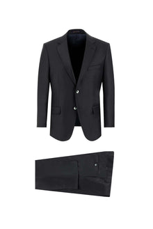 Siyah Regular Fit Klasik Takım Elbise