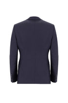 Orta Lacivert Regular Fit Yünlü Klasik Takım Elbise