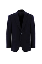 Koyu Lacivert Relaxed Fit Rahat Kesim Kaşmir Klasik Ceket