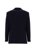 Koyu Lacivert Relaxed Fit Rahat Kesim Kaşmir Klasik Ceket