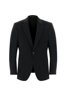 Koyu Füme Relaxed Fit Rahat Kesim Kaşmir Klasik Ceket