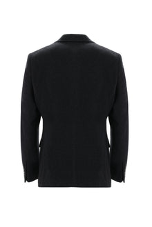 Koyu Füme Relaxed Fit Rahat Kesim Kaşmir Klasik Ceket