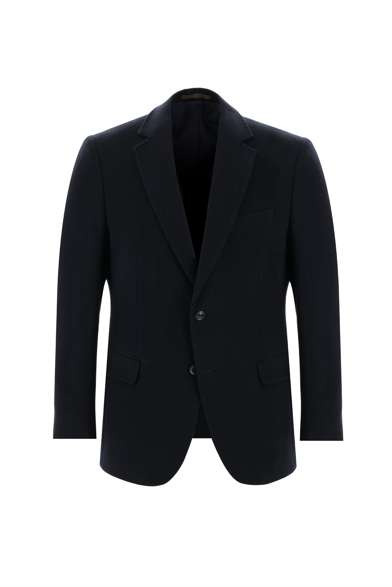 Koyu Lacivert Regular Fit Klasik Kaşmir Ceket