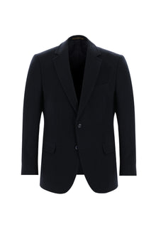 Koyu Lacivert Regular Fit Klasik Kaşmir Ceket