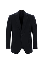 Koyu Lacivert 7 Drop Slim Fit Dar Kesim Klasik Ceket-Abdullah Ki??l?