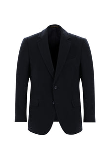 Koyu Lacivert 7 Drop Slim Fit Dar Kesim Klasik Ceket-Abdullah Ki??l?