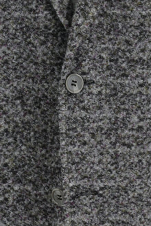 Orta Füme Regular Fit Yünlü Örme Ceket