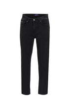 Siyah Slim Fit Dar Kesim Örme Likralı Denim Pantolon