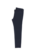 Koyu Lacivert Relax Fit Rahat Kesim Likralı Kanvas / Chino Pantolon