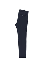Koyu Lacivert Relax Fit Rahat Kesim Likralı Kanvas / Chino Pantolon