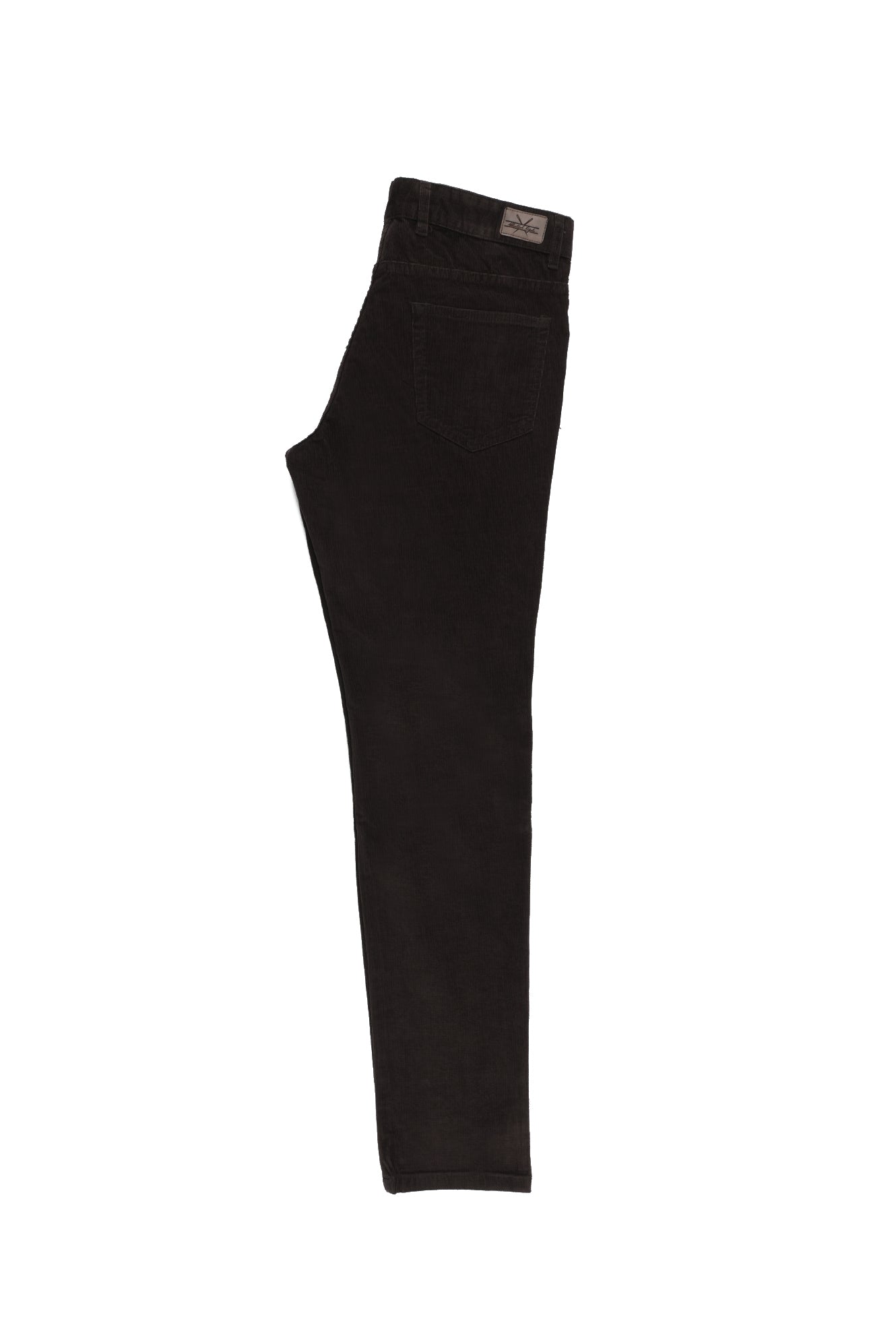 Koyu Kahve Regular Fit Likralı Kadife Pantolon