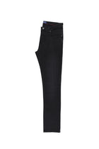 Siyah Slim Fit Dar Kesim Pamuk Denim Pantolon-Abdullah Ki??l?
